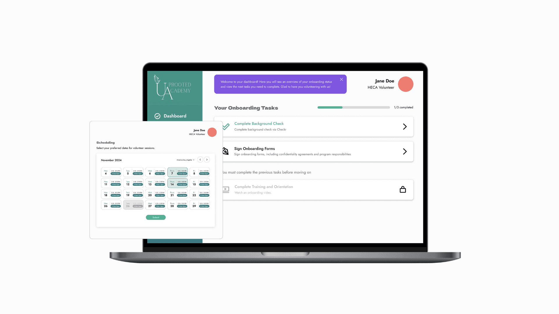 Uprooted Academy project preview